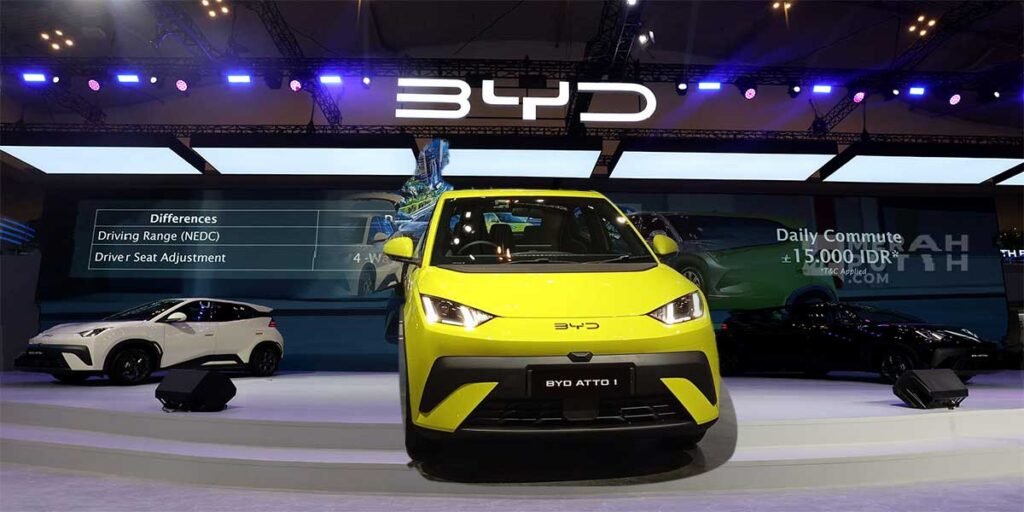 BYD Atto 1 Bintang Utama di Pameran GIIAS 2025